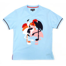 Load image into Gallery viewer, M219 Flamingo Tee - Blue
