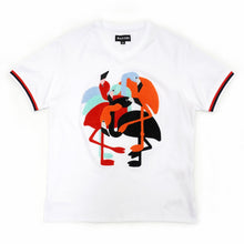 Load image into Gallery viewer, M219 Flamingo Tee - White
