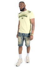Load image into Gallery viewer, Jersey Shirt | M261 Bendito Blessed Tee - Natural
