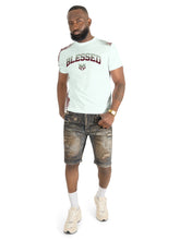 Load image into Gallery viewer, Jersey Shirt | M261 Bendito Blessed Tee - Burgundy
