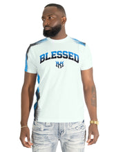 Load image into Gallery viewer, Jersey Shirt | M261 Bendito Blessed Tee - Royal
