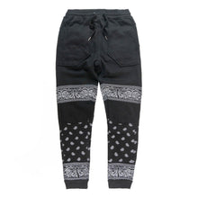Load image into Gallery viewer, M2765 Bandana Fleece Pants - Black
