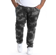 Load image into Gallery viewer, M2788 MAKOBI Tie Dye Denim Jeans - Black
