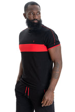 Load image into Gallery viewer, M301 Makobi Ricci Core Tee - Black.Red
