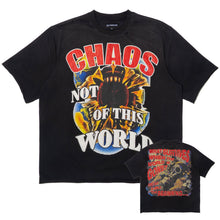 Load image into Gallery viewer, M318 Chaos Oversized T-shirt - Black
