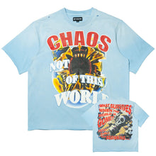 Load image into Gallery viewer, M318 Chaos Oversized T-shirt - Blue
