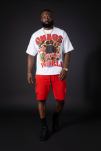 Load image into Gallery viewer, M318 Chaos Oversized T-shirt - White
