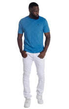 Load image into Gallery viewer, M335 Caspar Embossed Tee - Blue

