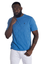 Load image into Gallery viewer, M335 Caspar Embossed Tee - Blue
