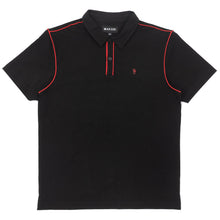 Load image into Gallery viewer, M344 Makobi Ricci Core Polo Shirt- Black
