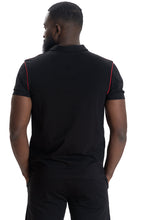 Load image into Gallery viewer, M344 Makobi Ricci Core Polo Shirt- Black
