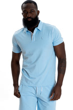 Load image into Gallery viewer, M344 Makobi Ricci Core Polo Shirt- Blue
