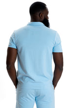 Load image into Gallery viewer, M344 Makobi Ricci Core Polo Shirt- Blue
