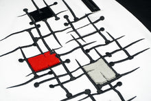 Load image into Gallery viewer, M351 Makobi Color Block Polo Shirt - Black
