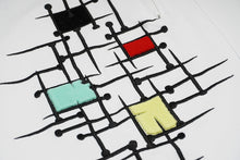 Load image into Gallery viewer, M351 Makobi Color Block Polo Shirt - White
