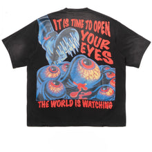Load image into Gallery viewer, M360 The World is Watching Oversized T-shirt - Black
