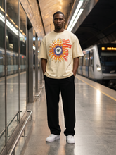 Load image into Gallery viewer, M360 The World is Watching Oversized T-shirt - Natural
