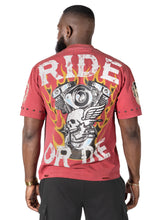 Load image into Gallery viewer, M382 Ride or Die T-shirt - Burgundy
