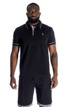 Load image into Gallery viewer, M383 Makobi Luciano Polo Shirt - Black
