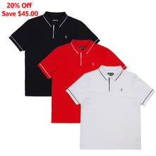 Load image into Gallery viewer, Tee | M383 Luciano Polo Shirt Set of 3
