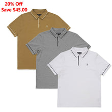 Load image into Gallery viewer, Tee | M383 Luciano Polo Shirt Set of 3
