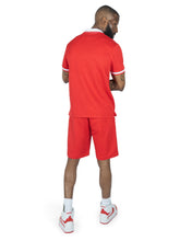 Load image into Gallery viewer, M384 Bellagio Knit Polo - Red
