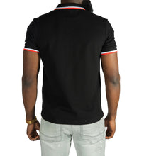 Load image into Gallery viewer, M388 Verona Cheetah Polo Shirt- Black
