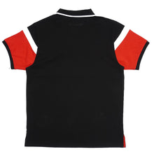 Load image into Gallery viewer, M392 Makobi Monogram Horizon Polo Shirt - Black/Red
