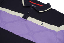 Load image into Gallery viewer, M392 Makobi Monogram Horizon Polo Shirt - Black
