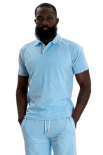 Load image into Gallery viewer, M394 Makobi Daniali Polo Shirt- Blue
