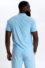 Load image into Gallery viewer, M394 Makobi Daniali Polo Shirt- Blue
