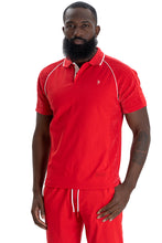 Load image into Gallery viewer, M394 Makobi Daniali Polo Shirt- Red
