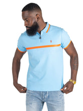 Load image into Gallery viewer, M397 MORADI Polo Shirt - Blue
