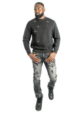 Load image into Gallery viewer, Sweatshirt|M4118 Bottega Crewneck - Black
