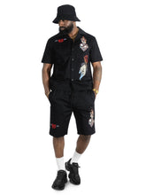 Load image into Gallery viewer, Set | M414 Vivere Twill Short Set - Black
