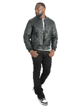 Load image into Gallery viewer, Jacket| M4208 Lorenzo Vegan Leather Jacket- Black
