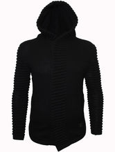 Load image into Gallery viewer, M4215 Makobi Ribbed Elongated Sweater - Black
