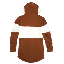 Load image into Gallery viewer, M4218 Giovanni Two-Tone Sweater - Cognac
