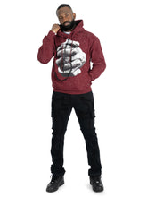 Load image into Gallery viewer, Fleece Hoodie | M4225 Rosario pull Over - Bugundy
