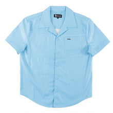 Load image into Gallery viewer, M429 Bellucci Vegan Leather Shirt - Blue
