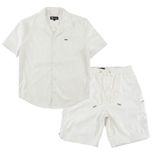 Load image into Gallery viewer, M429 Bellucci Vegan Leather Shirt - White
