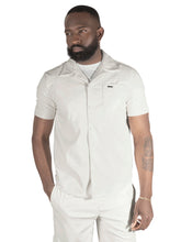 Load image into Gallery viewer, M429 Bellucci Vegan Leather Shirt - White
