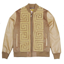 Load image into Gallery viewer, M4338 Adonis Wool Varsity Jacket - Khaki
