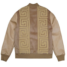 Load image into Gallery viewer, M4338 Adonis Wool Varsity Jacket - Khaki
