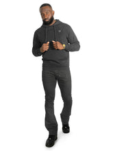 Load image into Gallery viewer, Fleece Hoodie | M4343  Romani Pull Over - Black
