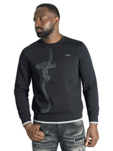 Load image into Gallery viewer, Sweatshirt | M4355 Lorenzo MK Crewneck - Black
