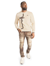 Load image into Gallery viewer, Sweatshirt | M4355 Lorenzo MK Crewneck - Khaki
