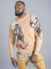 Load image into Gallery viewer, Sweatshirt|M4374 Ferdoni Crewneck - Khaki
