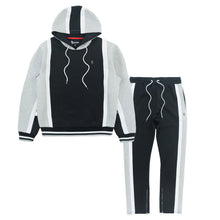Load image into Gallery viewer, M4490 Beanchi Jacquard Hoody Set - Black
