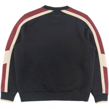 Load image into Gallery viewer, Sweatshirt | M4555 Lorenzo Jacquard Crewneck - Black
